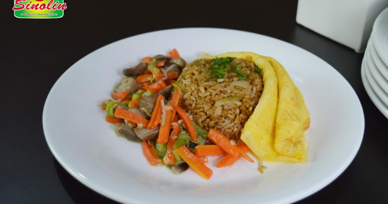 Vegetarian Fried Rice by Dapur Sinolin