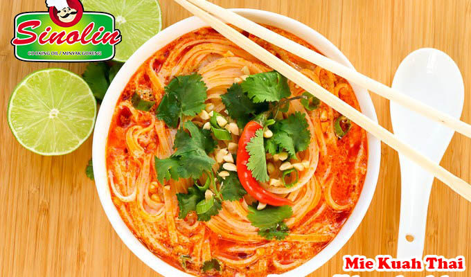 Sup Mie Thailand dengan Udang & Labu oleh Dapur Sinolin