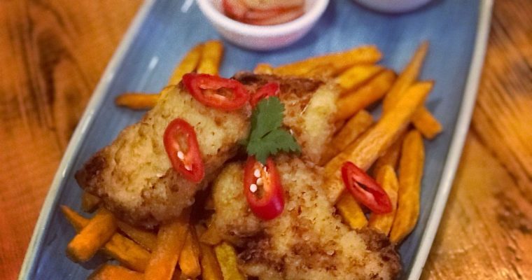Asian Style Tempura Fish and Chips