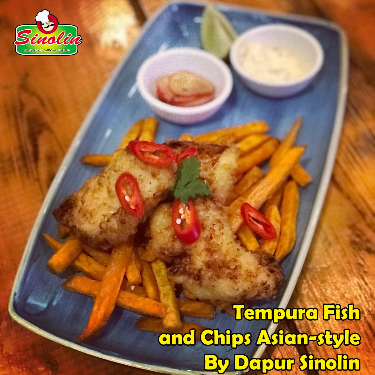 Asian Style Tempura Fish and Chips