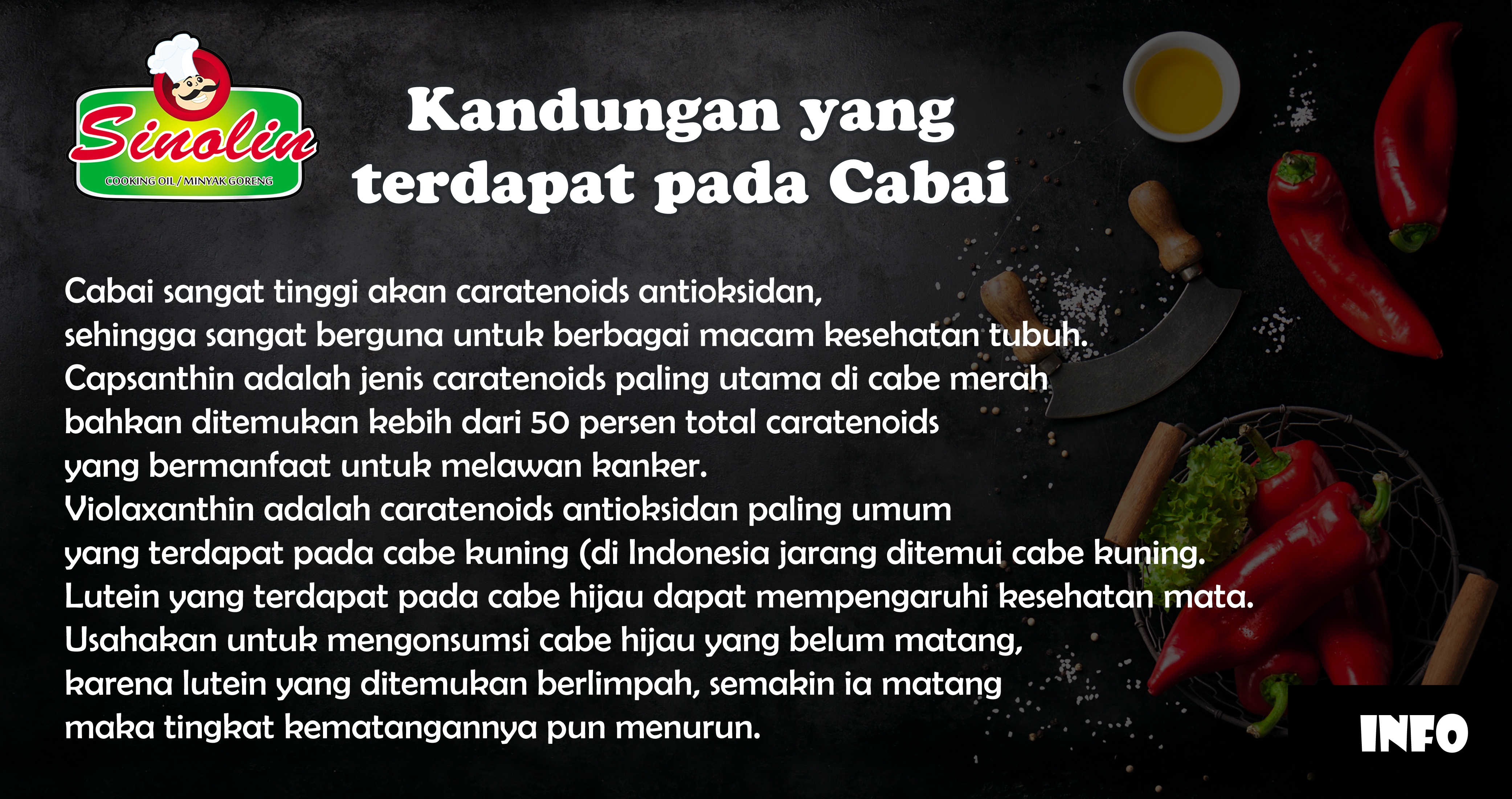 Info: Contents That Are Contained By Dapur Sinolin