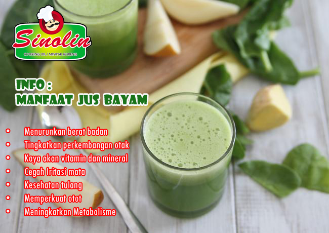 Info: Millions of spinach juice benefits that you should know By Dapur Sinolin