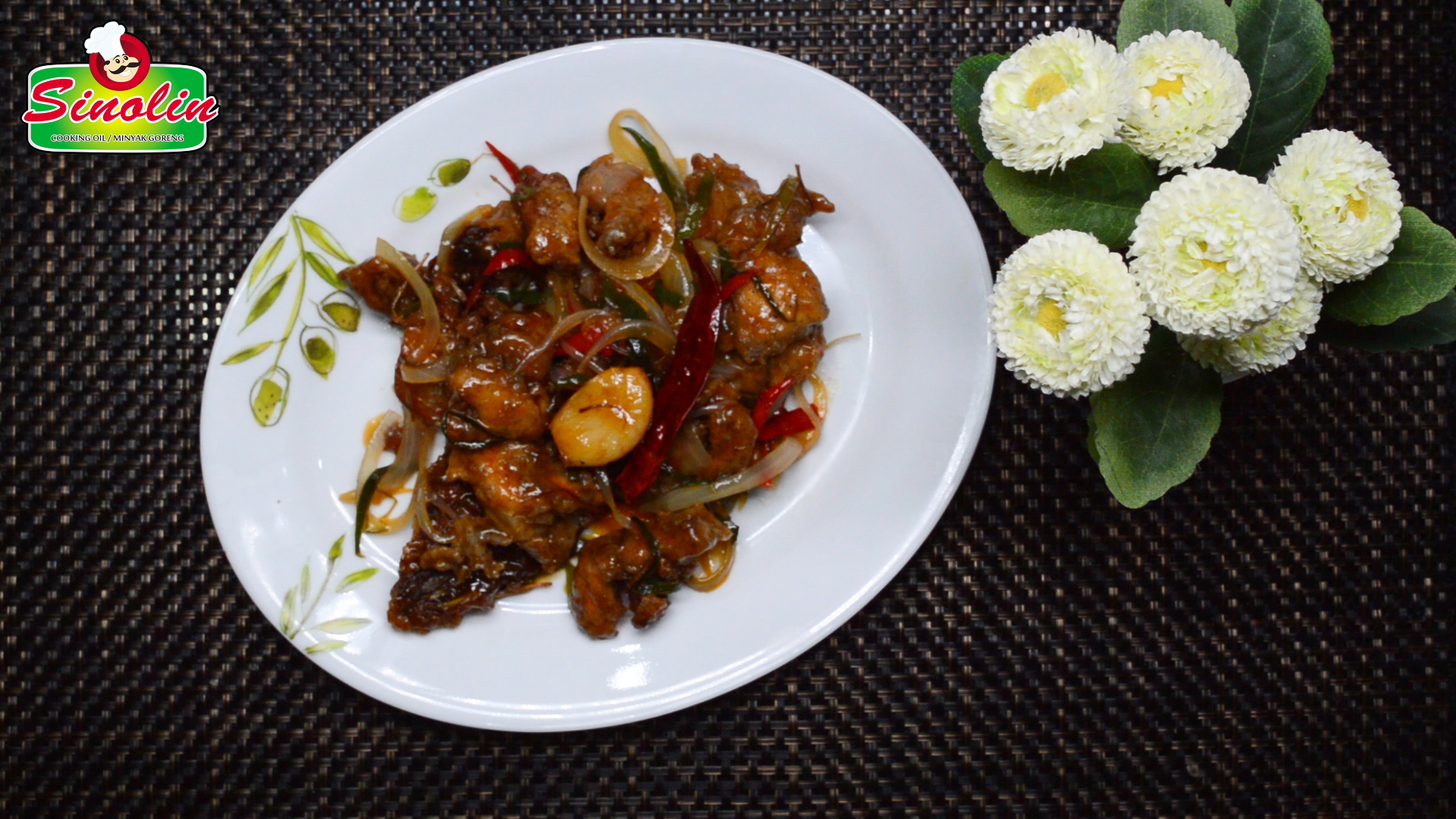 Spicy Fried Chicken Garlics (Kkanpunggi) by Dapur Sinolin