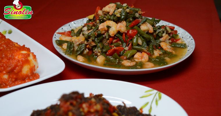 Stir Fried Shrimp With Asparagus Beans And Tauco By Dapur Sinolin