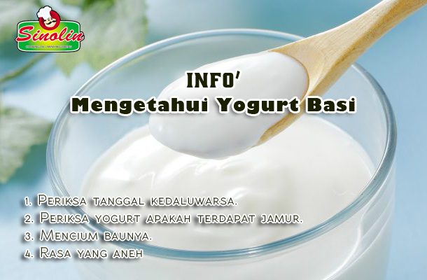 Info: Mengetahui Yogurt Basi Oleh Dapur Sinolin