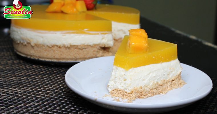 Unbaked Mango Cheesecake oleh Dapur Sinolin
