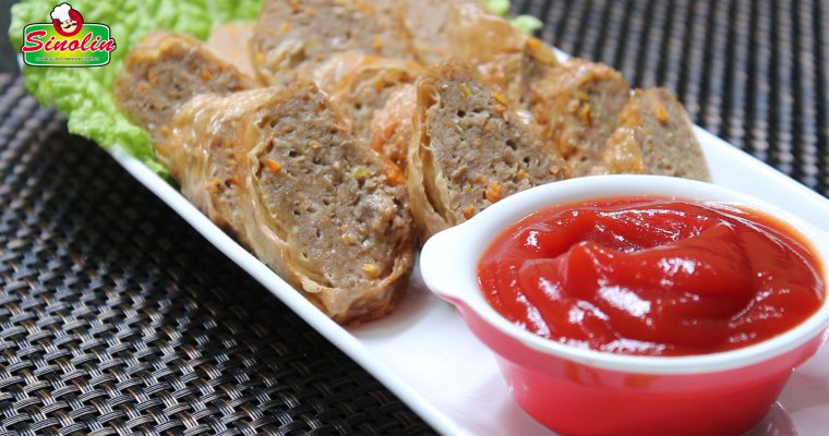CHINESE MEAT ROLLS 五香肉卷 by Dapur Sinolin