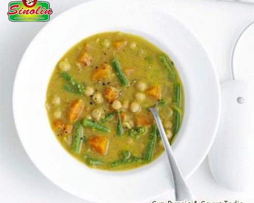 Indian chickpea & vegetable soup By Dapur Sinolin