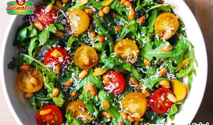 Salad Tomat Arugula Oleh Dapur Sinolin