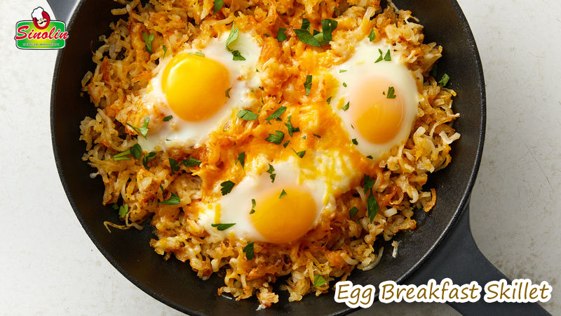 Resep: Egg Breakfast Skillet Oleh Dapur Sinolin