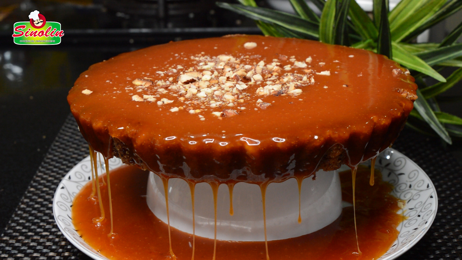 Easy Salted Caramel Cheesecake | Dapur Sinolin