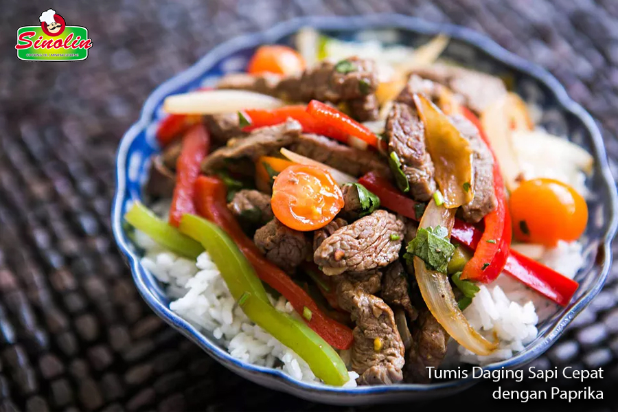 Quick Beef Stir-Fry with Bell Peppers | Dapur Sinolin