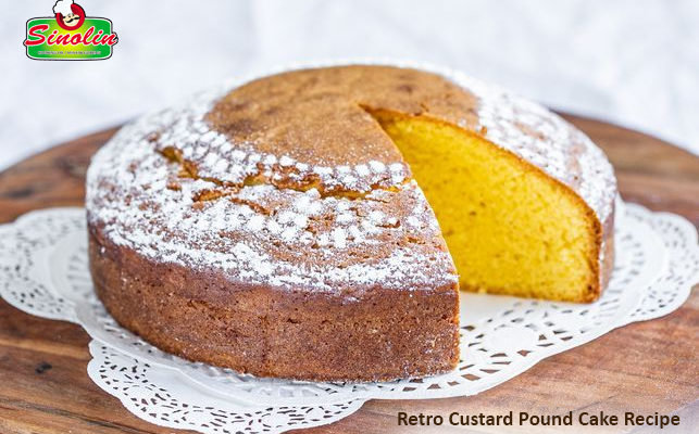 Retro Custard Pound Cake Recipe By Dapur Sinolin